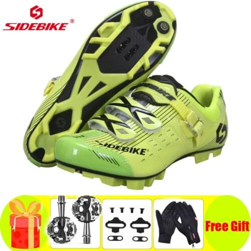 Sidebike Cycling Shoes Men Sneakers Self-locking Mountain Bike Sapatilha Ciclismo MTB Breathable Bicycle Racing Bicicleta