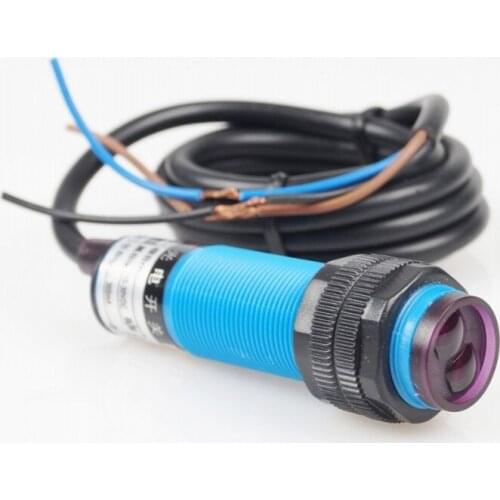 10pcs 3wire NO NPN Photoelectric sensor switch diffuse reflection sensor 10cm DC24V E3F-DS10C4