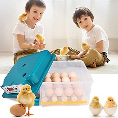 16 Automatic Double Electric Egg Incubators Chick Hatchery Incubator Poultry Hatcher Turner Automatic Farm Incubation Tool