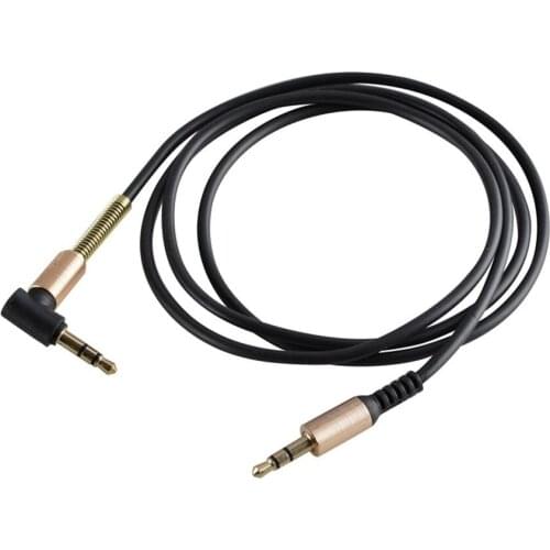 3.5mm audio cable 90degree right angle jack 3.5mm aux cable for car Phone MP3/4 headphone beats speaker aux cord