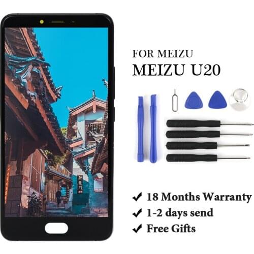 5.5 inch High Quality New LCD For Meizu U20 LCD Display Digitizer Touch Screen Glass Replacement For Meizu U20 LCD display