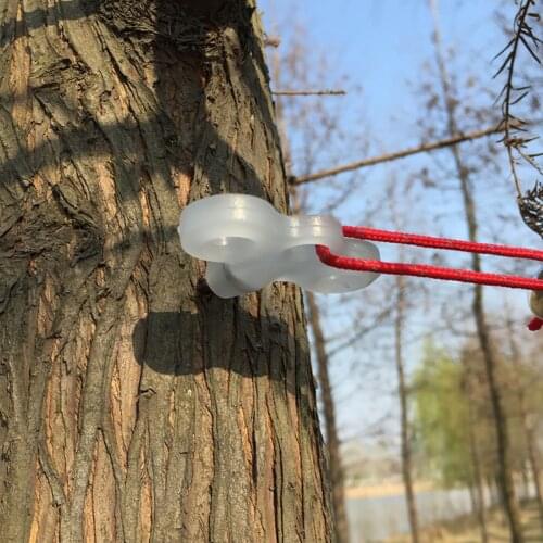 5pcs Screw Spike Hook Rope Buckle Hiking Camping Ground Pin Tent Nail Luminous Pegs Travel Outdoor Equipment Accessories