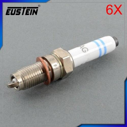 6pcs/lot) car accessories High Quality Spark Plug For Volkswagen 04E905612 04E 905 612
