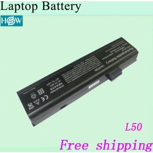 4400mah 6cells For Uniwill L50 Laptop Battery For Fujitsu Amilo Li1818 Pi1506 PA150 Pi2510 PA1510 Pi2512 Pi1505 Pi2515
