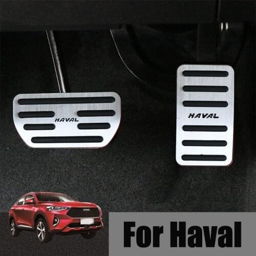 Car Styling Accessories case For Haval H2S H7 H2 H4 H6 coupe M6 F5 F7 F7X Gas Fuel Brake Footrest Pedal Plate Pad