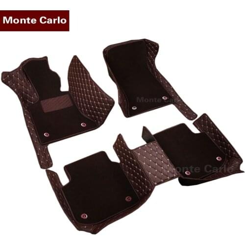 Custom make car floor mats for Honda Accord Odyssey Pilot Crosstour CRV CR-V HRV Fit Jazz city Jade high quality luxury liners