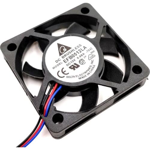 Delta EFB0512LA 5010 50MM 50*50*10MM Fan For Graphics card North and south bridge chip Cooling fan 12V 0.08A with 3pin