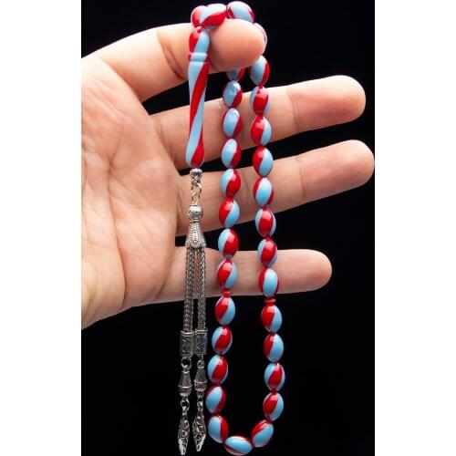 Islamic Tasbih Muslim Rosary Beads 33 Prayer Rosary For Men Bracelet For Men Accessory amber oltu amber stone Handmade Turkey