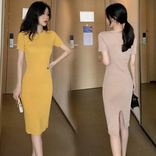 Jazinply Summer Knitted Dresses