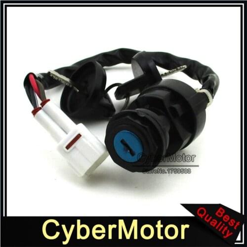 Ignition Key Switch For Yamaha ATV Quad 4GB-82510-00-00 4BD-82510-00-00 TIMBERWOLF Warrior BREEZE GRIZZLY WOLVERINE BANSHEE