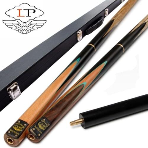 LP Heifang 3 4 Snooker Cue 9.8mm Tip 3 4 Snooker Cues Case Set China
