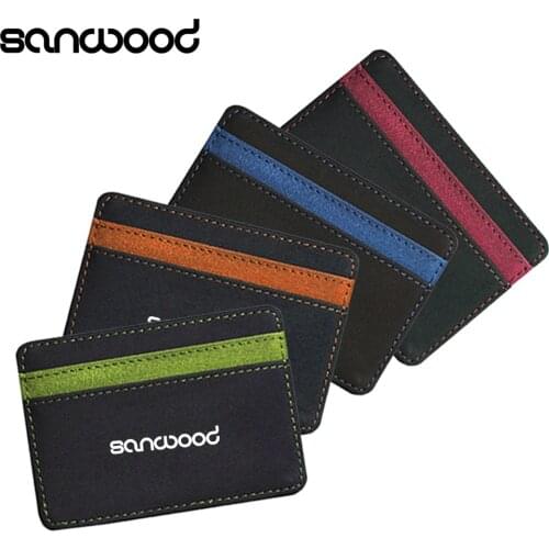 Fashion Men Wallets Birthday Gift Faux Leather Magic Credit Card Id Holder Money Clip Slim Men Thin Wallet Short Clutch Purses