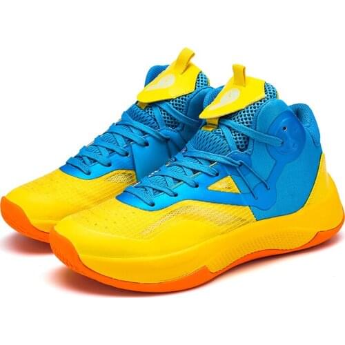 Men Basketball Shoes Actual Combat Sneakers Shock-relief Non-slip Sports Training Sneakers Mens Fashion Casual Sports Shoes