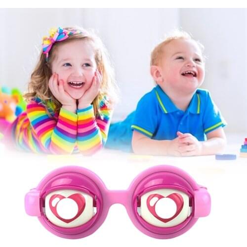 Novelty Crazy Eyes Creative Kids Party Favor Funny Pranks Glasses Novelty Glasses Toys Party Accessories Children Birthday Gifts