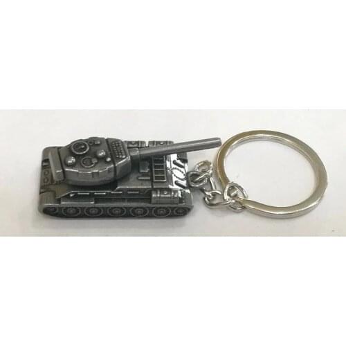 Direct Selling Spot Tank Car Keychain Creative Metal Crafts Key Ring Accessories Personalized Gifts