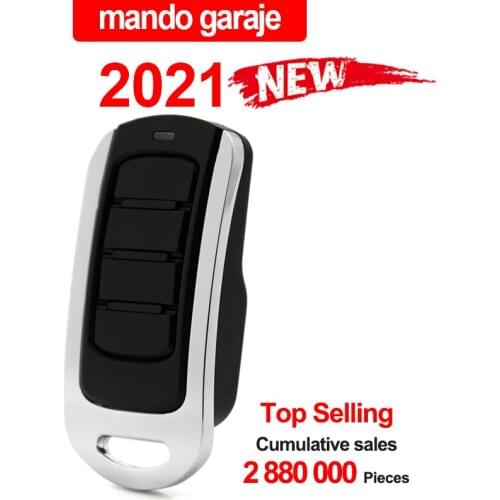 Garage Door Remote Control Waterproof Gate Opener 287MHz to 868MHz Multi-Frequency Fixed Rolling Code Control For Garage Doors