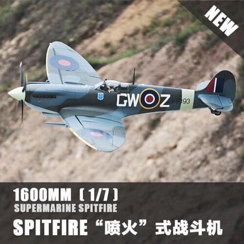 Freewing FlightLine RC Spitfire Mk.IX 1600mm (63") Wingspan PNP ,Radio control model,RC model,craft,1.6m