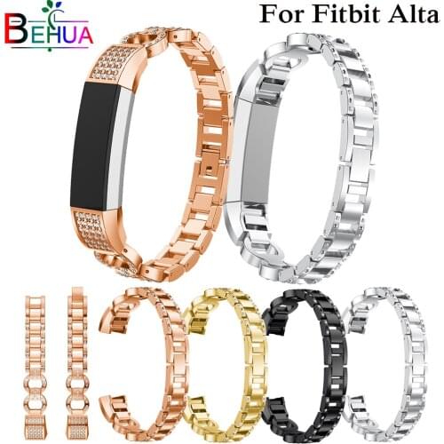 Stylish lightweight Replacement watch Band Strap Bracelet For Fitbit Alta/For Fitbit Alta HR Crystal diamond Wristband Straps