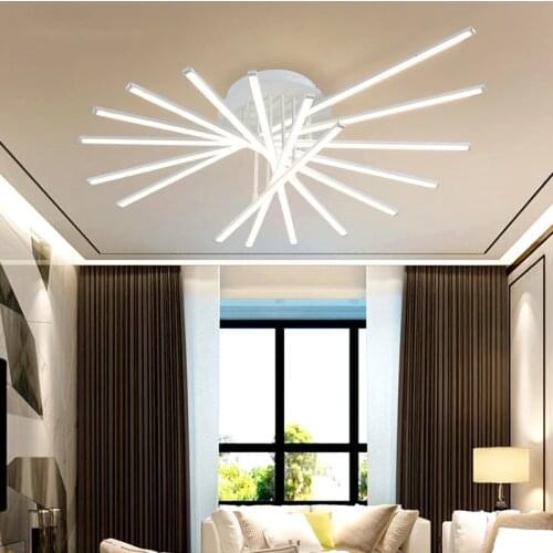Art Deco LED Ceiling lamps Living Room Bedroom Study Restaurant Light Commercial Lighting Ceiling Lights 110-240V