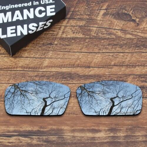 ToughAsNails Resist Seawater Corrosion Polarized Replacement Lenses for Oakley Canteen 2006 Sunglasses Metallic Silver