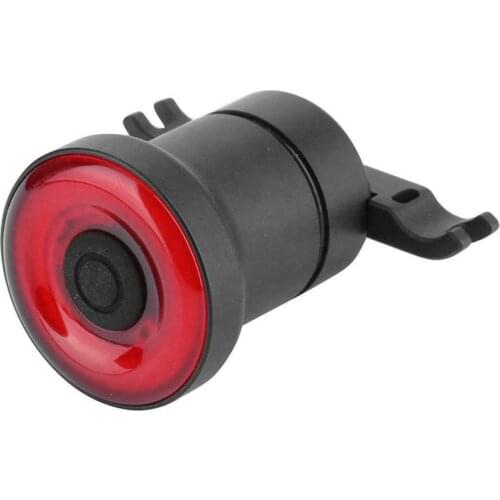 Smart Bicycle Rear Light Bicycle LED Taillight USB Cable Waterproof Lamps Safety Visual Warning Lantern For Night Riding 20h New