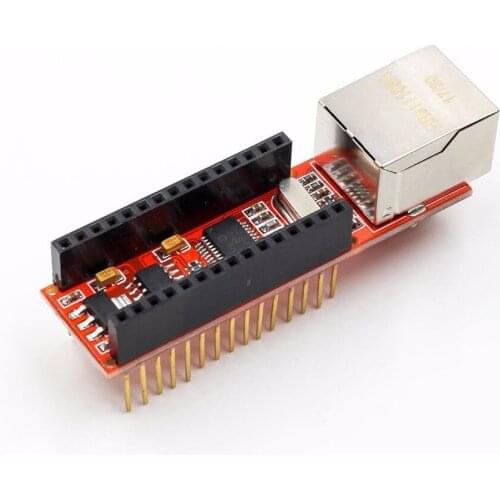 V1.0 Webserver Module NanoENC28J60 Ethernet Shield Internet Module NK-Shopping