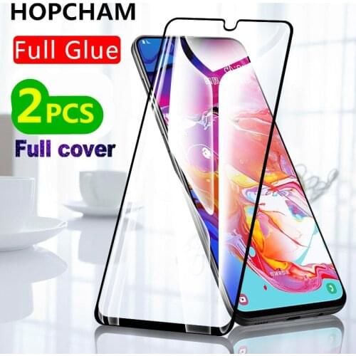 2pcs Tempered Glass For LG Q60 K40 K50 Screen Protector Full Cover Protective Film For LG K10 V50 V40 V30 V20 G8 G7 G6 Q60 Glass