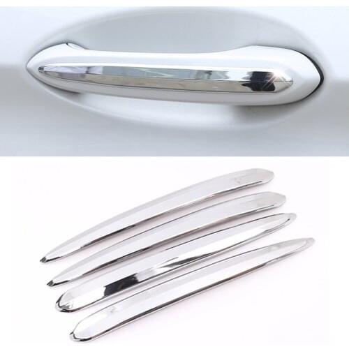 Car Door Handle bowl Trim Strips Sticker ABS For BMW X4 G02 2018 BMW 5 Series G30 530li 528li 2018 2019 Car Accessories styling