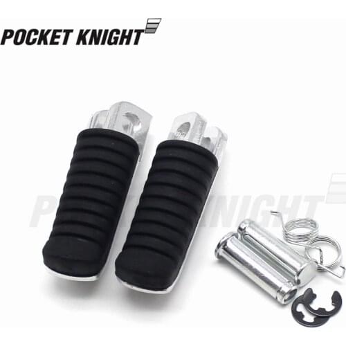 For KAWASAKI ER6N NINJA 650R 1000 Z 1000SX VERSYS 650 1000 Motorcycle Rider Front Foot Pegs Footrest Adapters