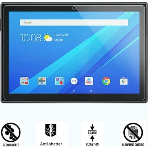 For Lenovo TAB E10 TB-X104F TB-X104L 10.1 Inch - Screen Protector Tempered Glass Protective Film Tablet Glass Guard Film 9H