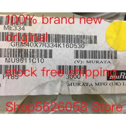GRM40X7R334K16D530 SMD 100% new original freeshipping STOCK 50PCS-3000PCS/LOT