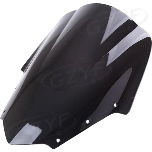 GZYF Double Bubble Motorcycle Windscreen Windshield For Yamaha FZ1S 2006 2007 2008 2009 2010 2011