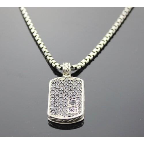 Jade Angel Silver Necklaces