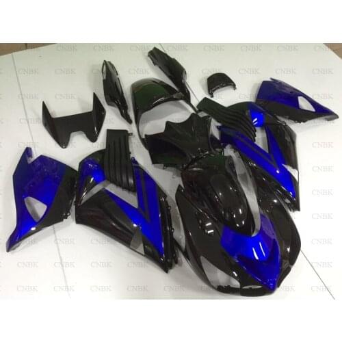 Body Kits for ZZR 1400 06 07 Zx14 Zx-14r Bodywork 2007 ZZR 1400 Fairings 2006 - 2011 Black Blue