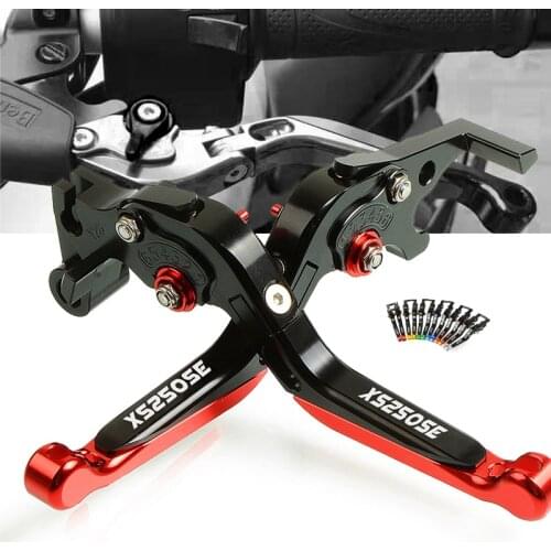Motorcycle Accessories CNC Brake Clutch Levers Adjustable Folding Extendable For yamaha XS250SE 1979 1980 1981 1982