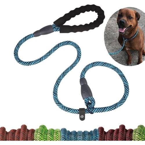 Nylon Traction Belt Collar Traction Rope Integrated Design Reflective And Durable Big Dog Training Walking Traction Rope Durable