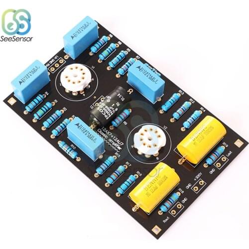 DC 180-300V DC 12V Classic Circuit Tube Preamplifier Preamp Board DIY Kits/Assembled For 12AX7 / 12AU7 Tube