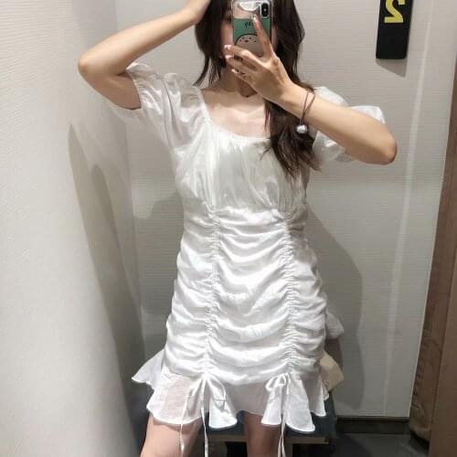 Vaiaye Summer Dresses With Flounces