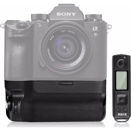 Meike MK-A9 Pro Battery Grip Built-in 2.4GHz Remote Controller to Control shooting Vertical-shooting Function for Sony A9 A7RIII