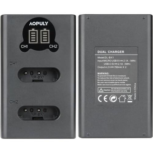 NPBX1 NP-BX1 Dual LCD USB Battery Charger for Sony Camera H400 HX300 HX50V HX90 DSC-RX100 RX10 HX50 HX300 HDR-AS CX240E