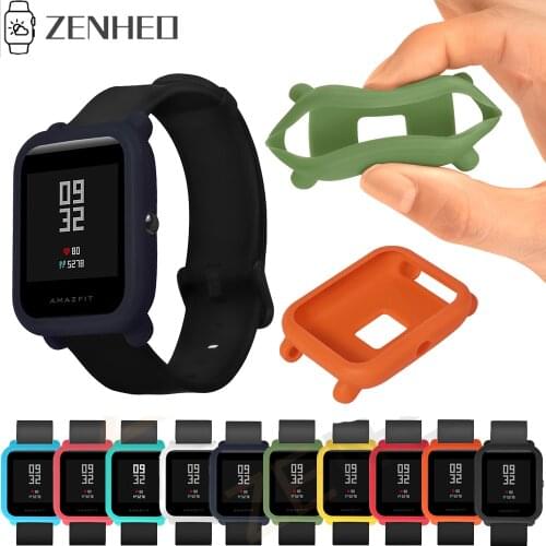 Protect Case for Xiaomi Huami Amazfit Bip Bit youth Watch Case Cover Protective Shell for Amazfit Smart Watch Accessories