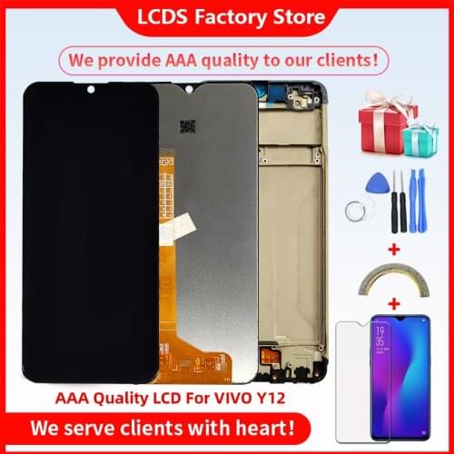 6.35“ Grade AAA Quality LCD For VIVO Y12 LCD With Frame LCD Display Screen For VIVO Y12 LCD With Frame Display Screen 10-Touch