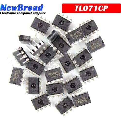 10PCS TL071CP DIP8 TL071 DIP-8 071CP DIP TL071C Operational Amplifier New Original