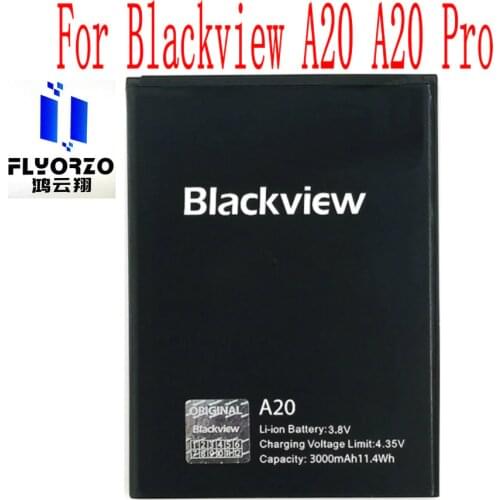 100% New High Quality 3000mAh Blackview A20 Battery For Blackview A20 Mobile Phone