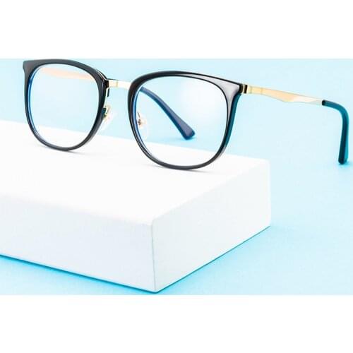 Anti Blue Light Glasses for Men Women Vintage Square Design Lightweight Blue Blocking Computer Phone TV Gaming Eyewear