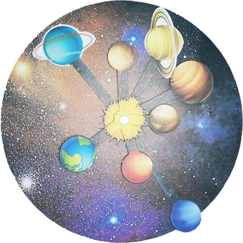 Solar System Kit Eight Planets Puzzle Early Educational Toys for Kids