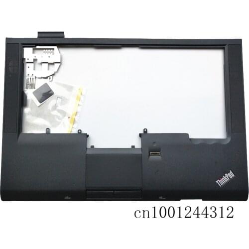 New Original for Lenovo Thinkpad T410 T410i Palmrest Keyboard Bezel Upper Cover Case with Fingerprint Reader Touchpad 60Y4956