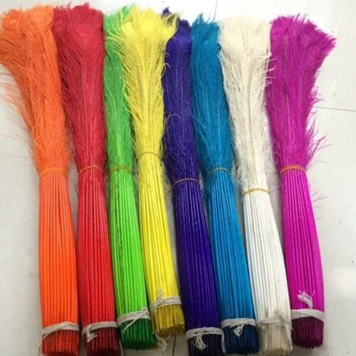 Top quality peacock feather,50pcs/lot, length about 80-90 cm,beautiful natural peacock feather Choose from a variety of colors