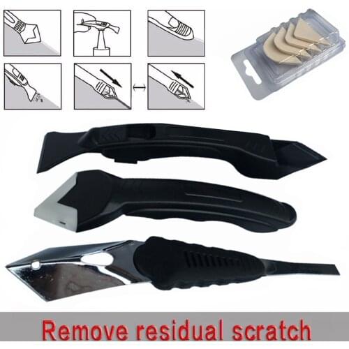 Plastic Sealant Trowel Creative Multifuntion Silicone Remover Caulk Finisher Sealant Smooth Scraper Grout Kit Hand Tools Window