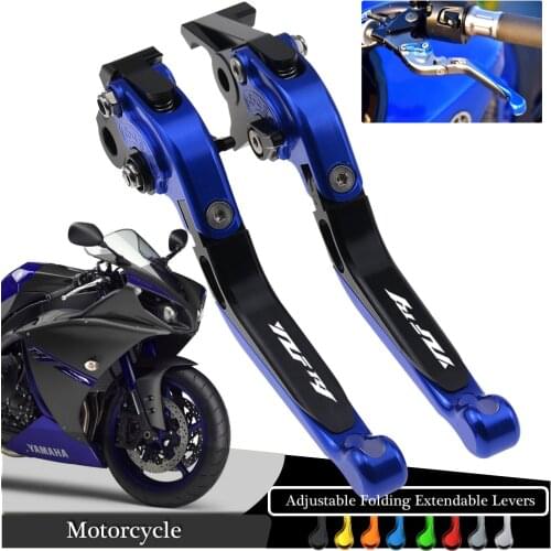 For YAMAHA YZF R1 Yzfr1 2009 2010 2012 2013 2014 Motorcycle Adjustable Foldable Extendable Brakes Clutch Levers Handle